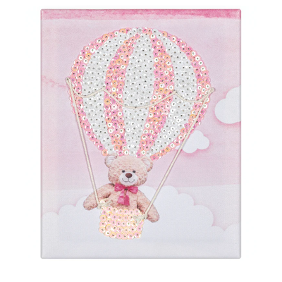Sequins Hot Air Balloons