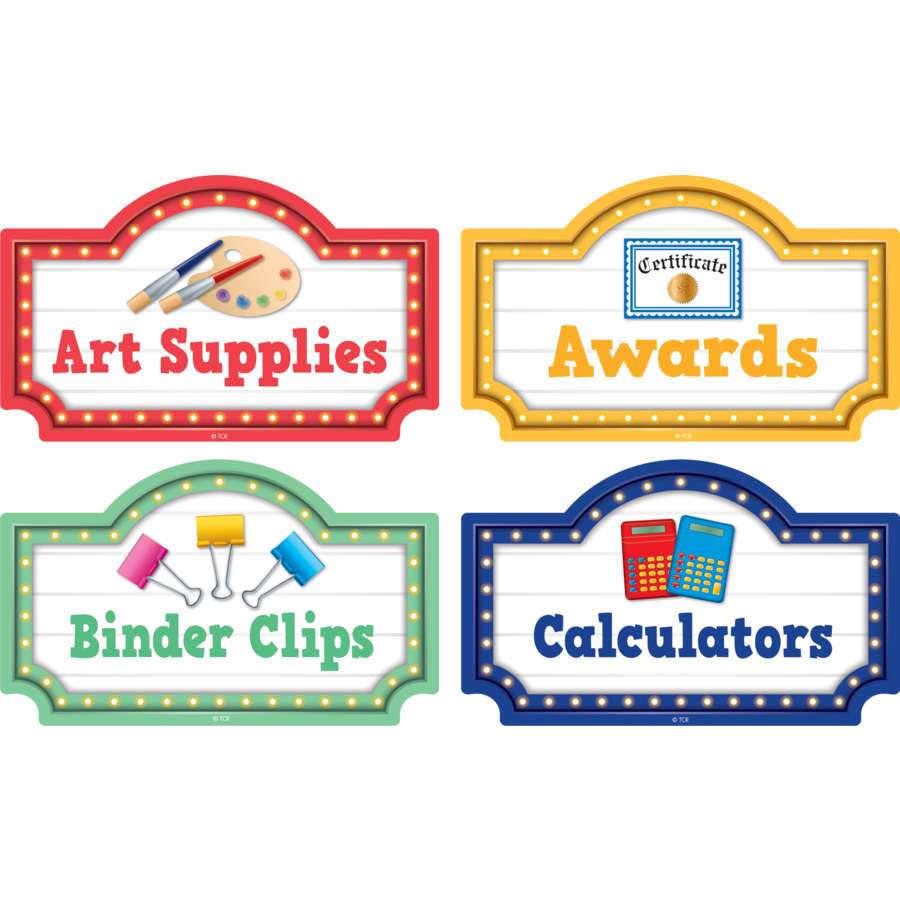 Marquee Supply Labels