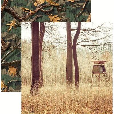 Hunting Scrapbook Paper 12" x 12"