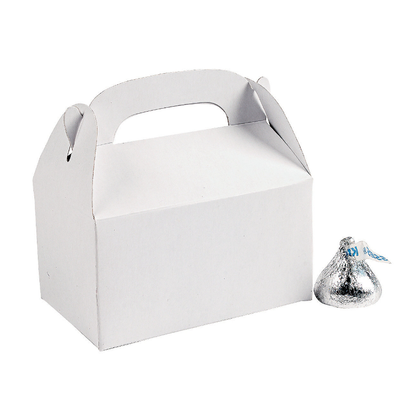 White Treat Box 3" x 1 3/4" x 2 5/8" 24/pk