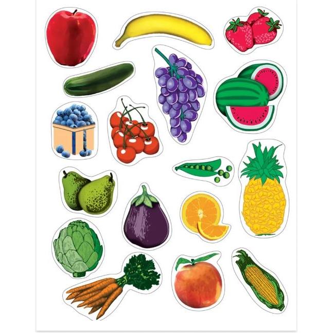 Fruit and vegetable sticker 3Sheet