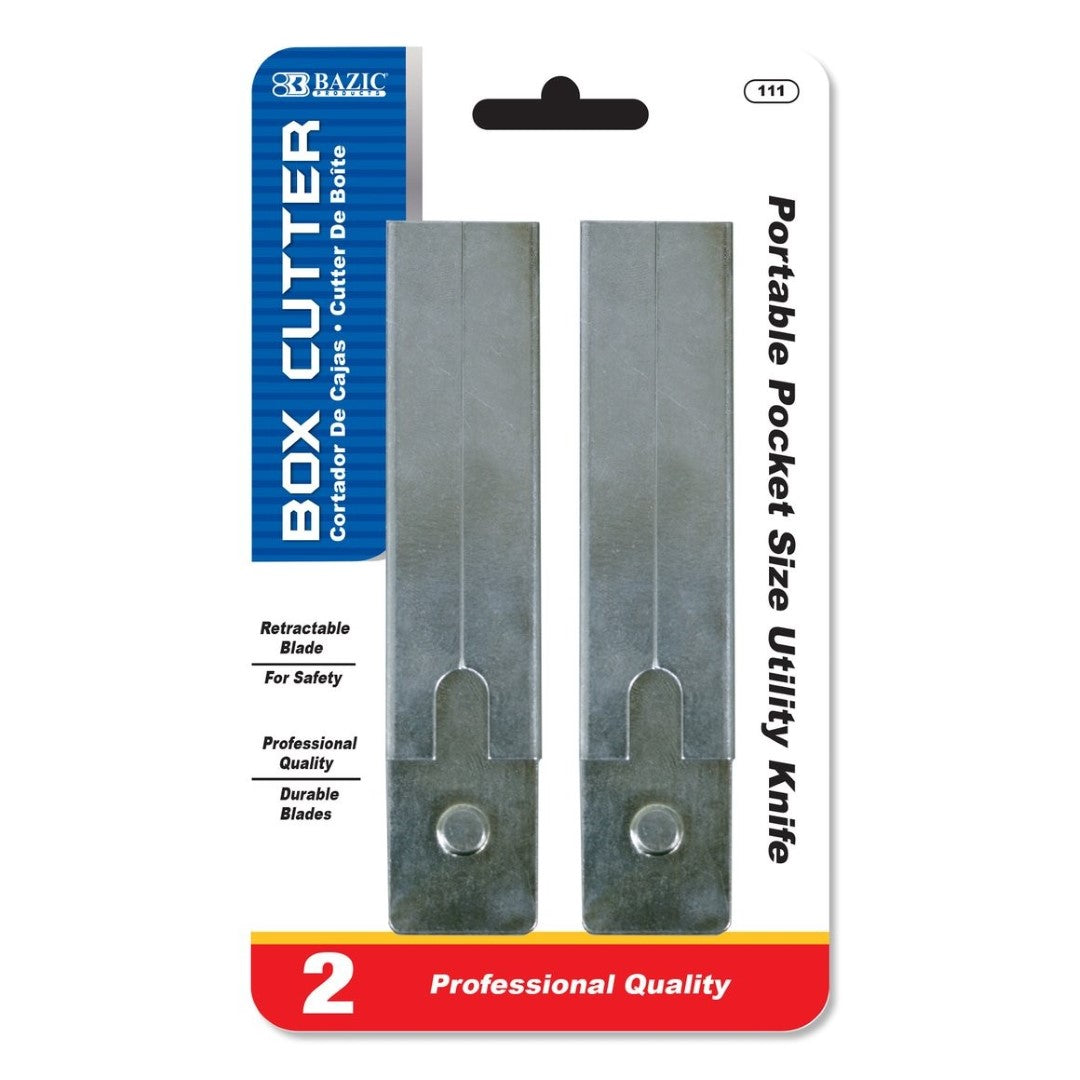 Carton Utility Knife Cutters (2/Pack)