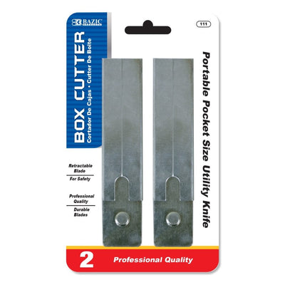 Carton Utility Knife Cutters (2/Pack)