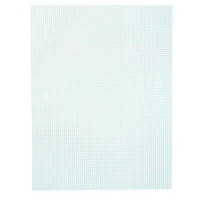 #7 Mesh Plastic Canvas - Light Green - 10.5 x 13.5