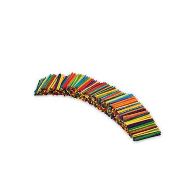 2" Colored Craft Match Sticks 400/pk Assorted