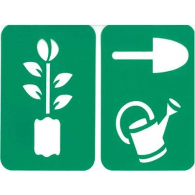 Garden Stencil 2/pk