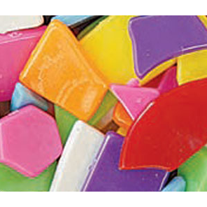 Broken Mosaics Opaque Multi Stone 20mm 1/2 Lb