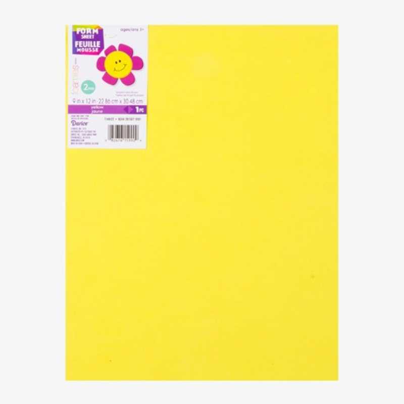 Foam Sheets (Neon Green, 9" x 12") 15/pk