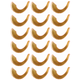 Shofer Stickers Die Cut 1.5" Color Print Shofar 10/pk