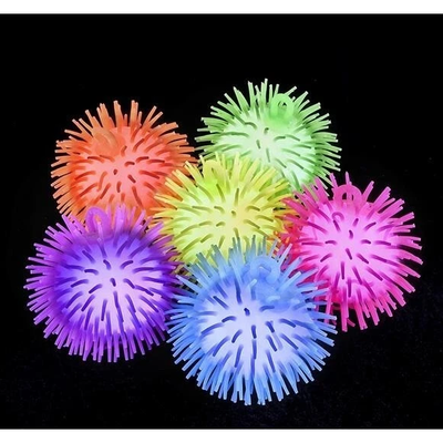 Light-Up Puffer Ball 5" 12/pk