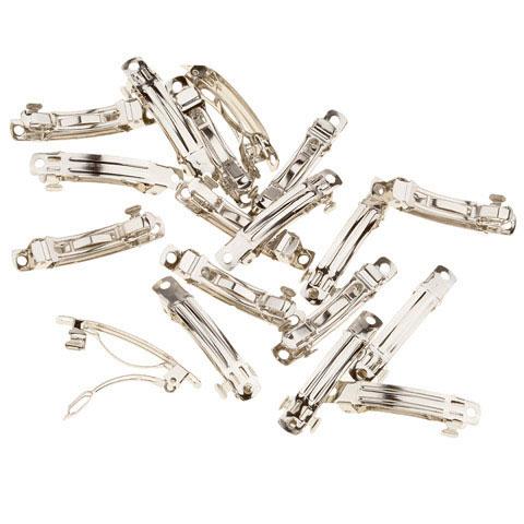 French Hair Clips Barrettes - 70mm 24/pk