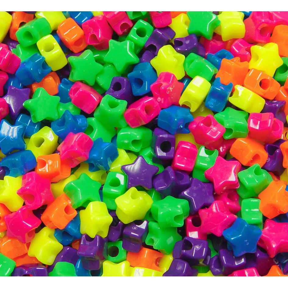 Star Pony Bead Hot Multi 13mm 450 pc
