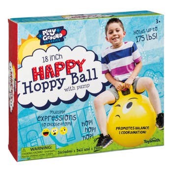 Happy Hoppy Ball with pump 18"