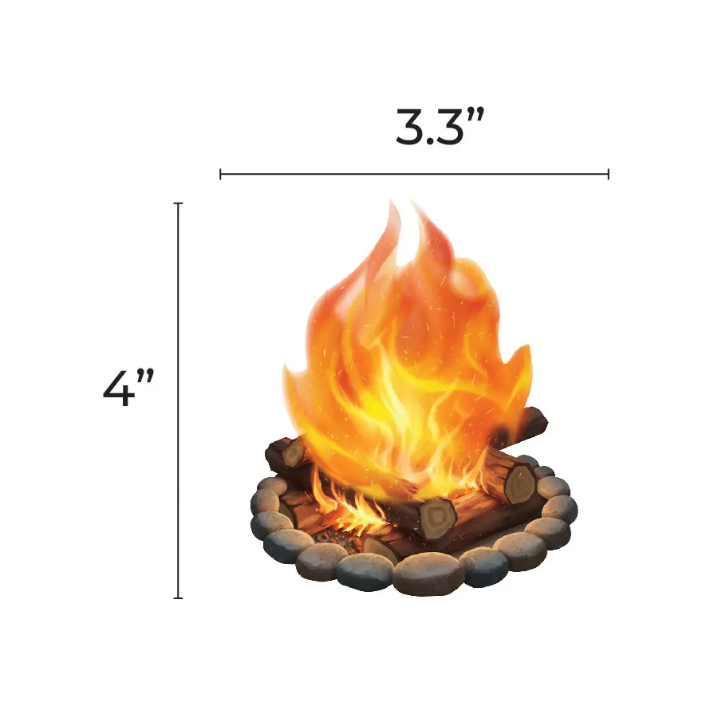 Fire Cutouts 3" x 4" 20/pk