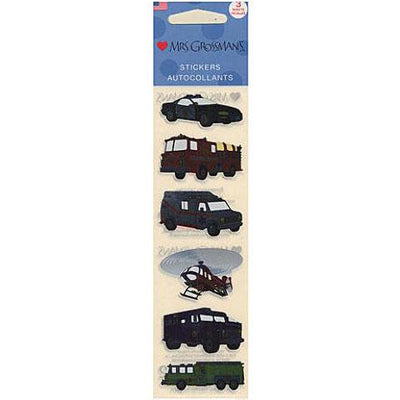 roll Stickers Ambulance Emergency Vehicles 20 sets on a roll