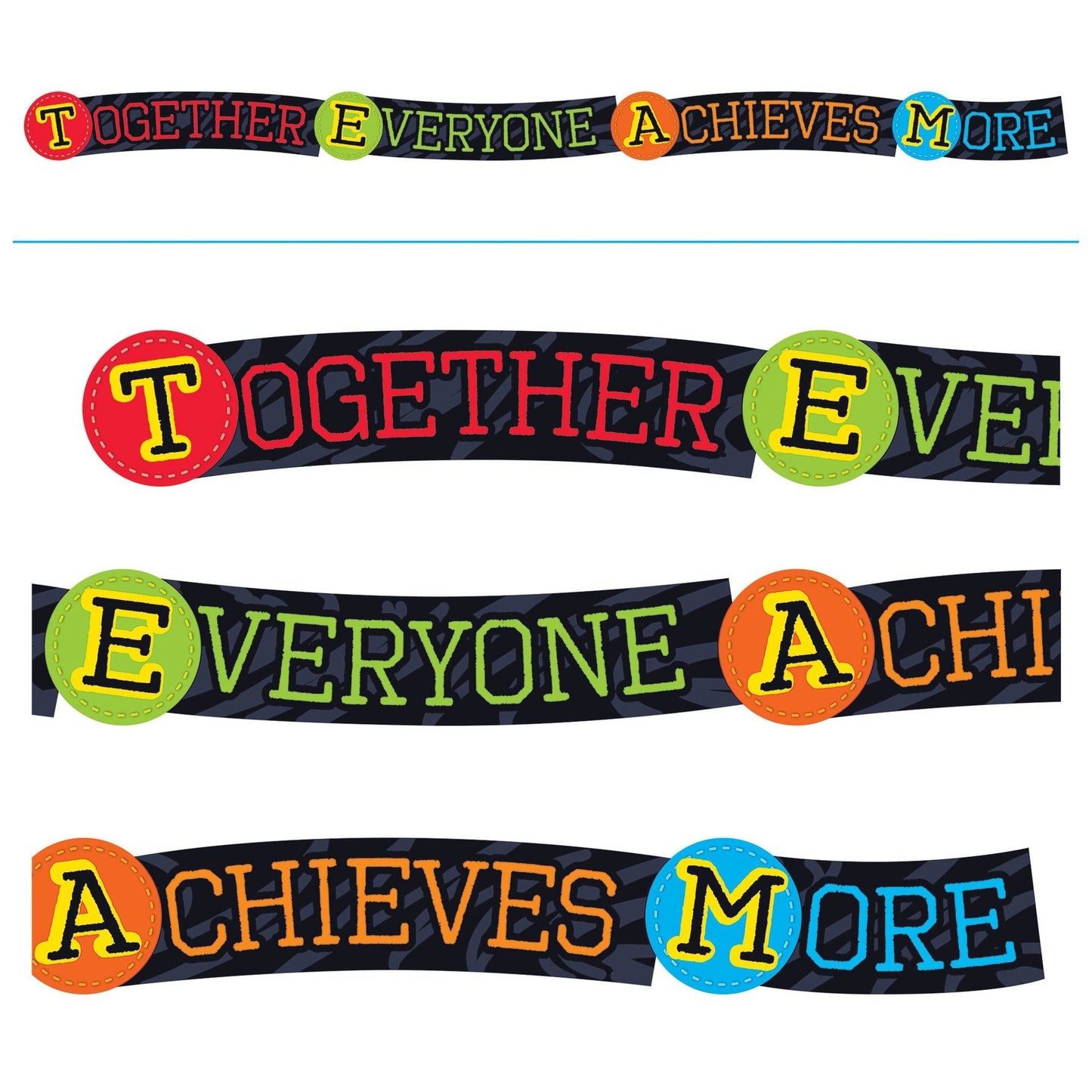 "TOGETHER EVERYONE ACHIEVES MORE" Banner 10ft (Discontinue)