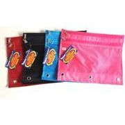 Fabric W. Front Mesh 2 Compartment Pencil Case