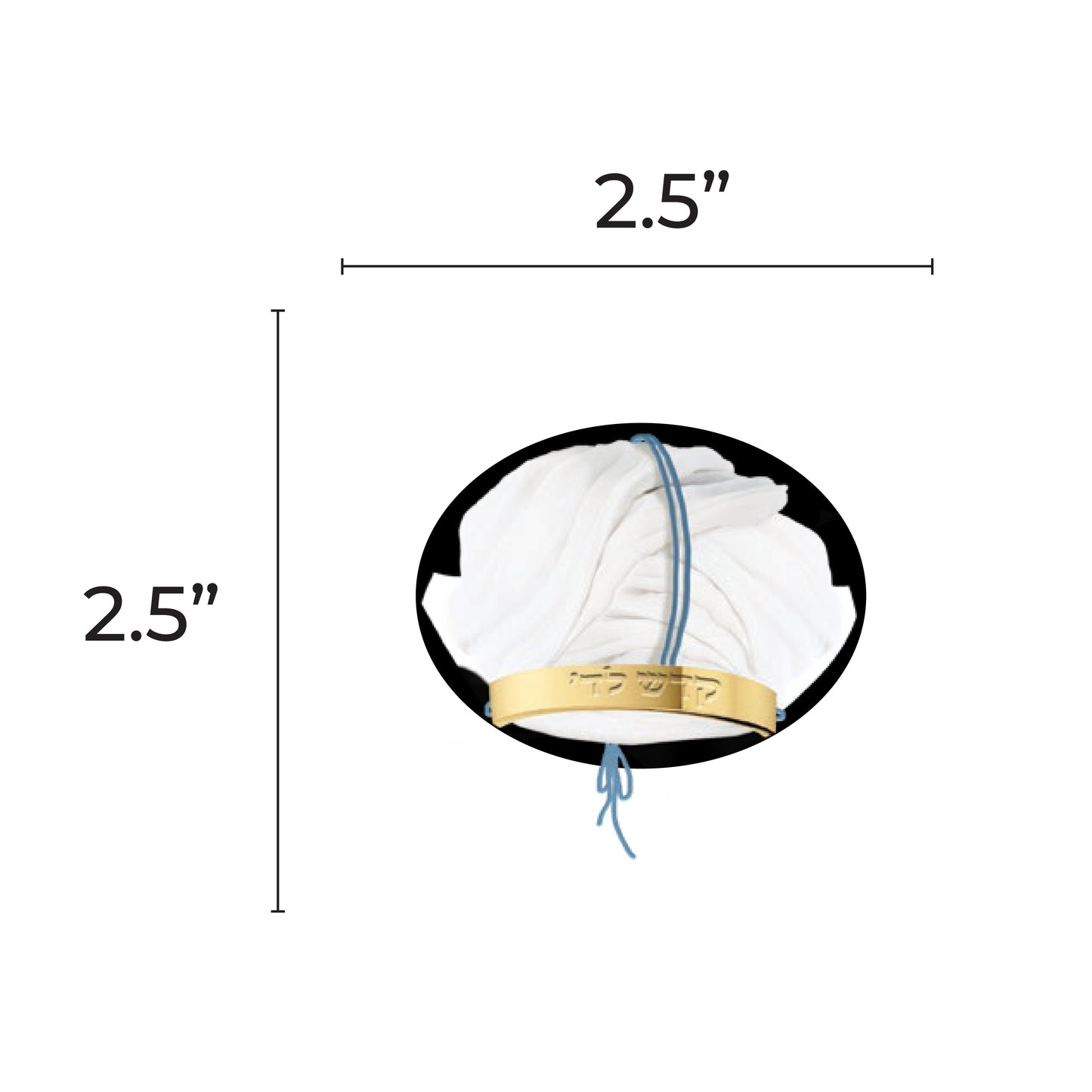 Cohen Hat and Tzitz 2.5" 20 pieces