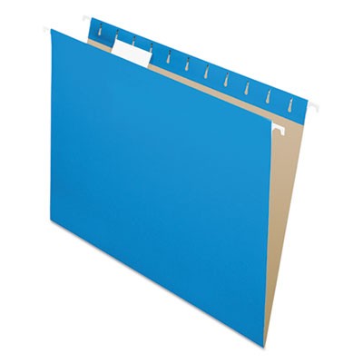 Colored Hanging File Folders Blue 25/pk