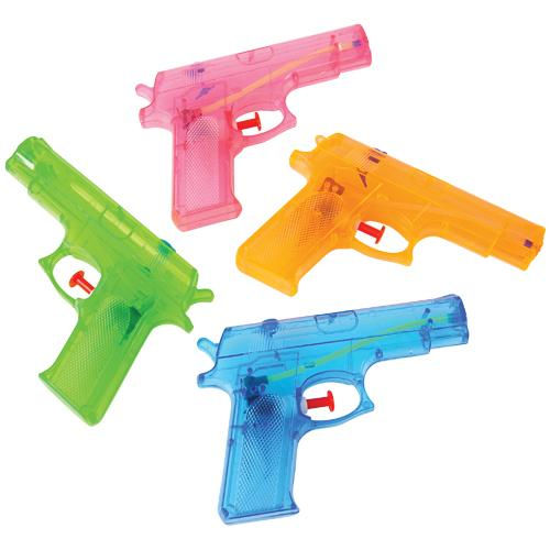 Water Guns 6.5" 12/pk
