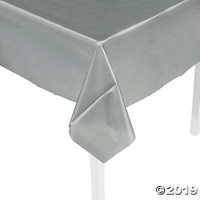 Plastic Tablecloths 54X108" (Gold)