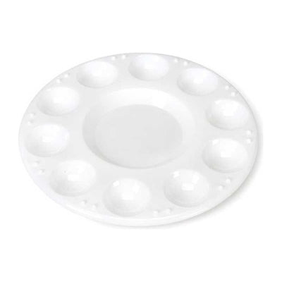 Paint Palette 6.5" Plastic Round 10 Well