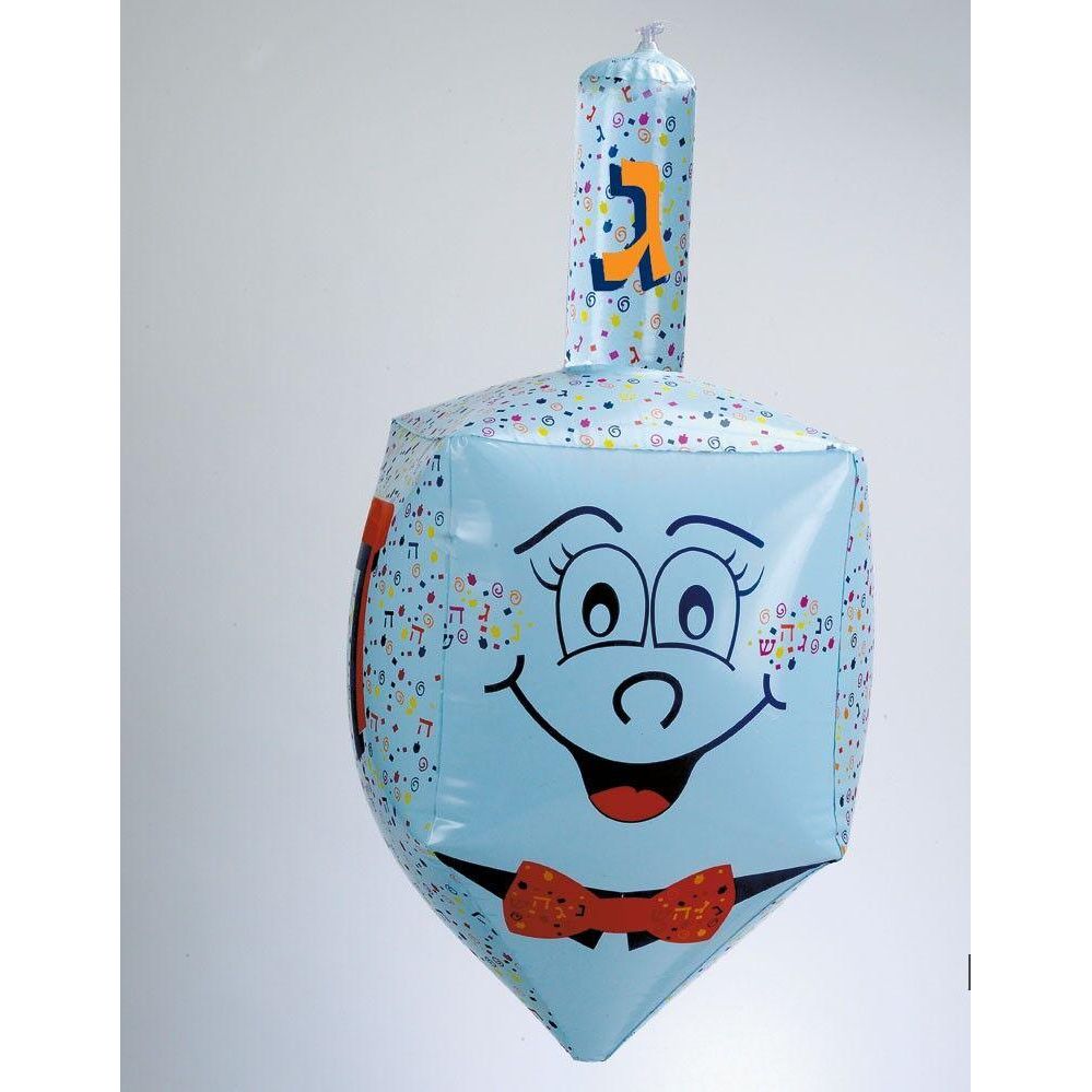 Large Inflatable Dreidel 12" x 12" x 23.5"