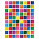 Metallic Square Stickers 1/2" 13mm 10/pk
