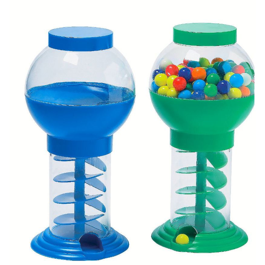 Spiral Fun Gumball Bank 9.50" tall 1/pc