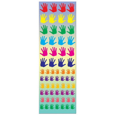 Hand Die Cut Stickers 6 Sheets
