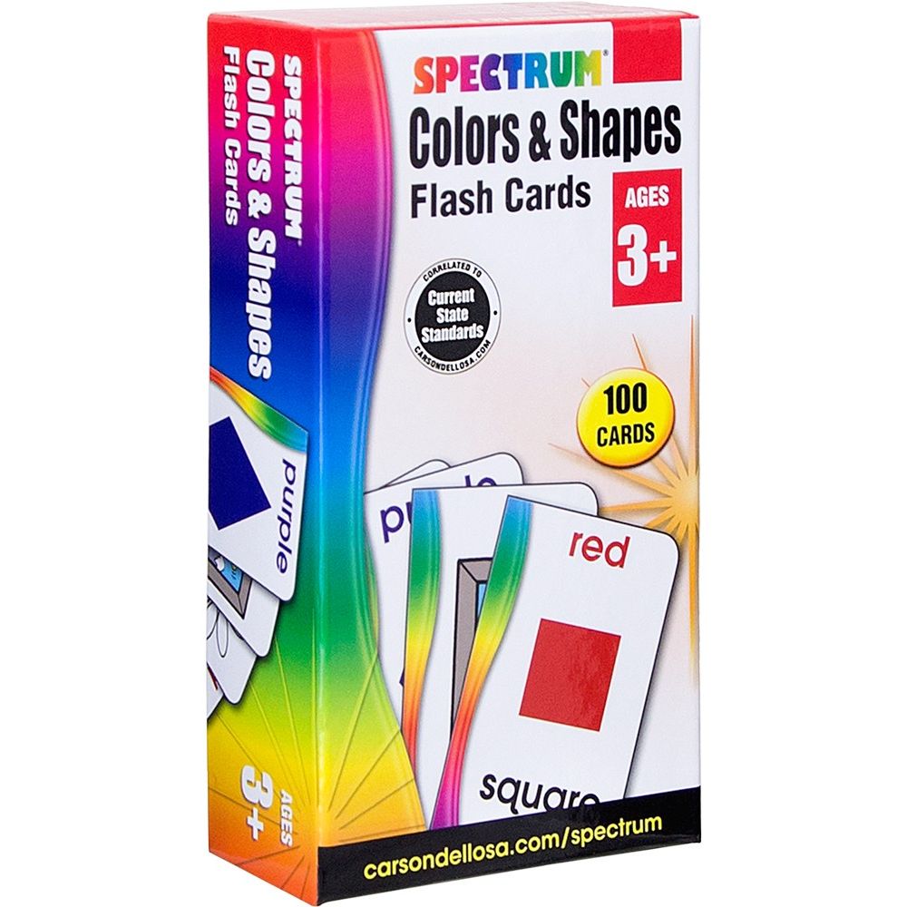 Colors & Shapes Flash Cards