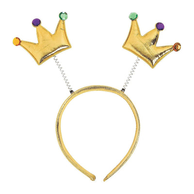 Gold Crown Head Boppers,  5", 3 1/4" crowns. 12/pk