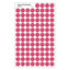 Neon Pink Smile Stickers 7/16" (8 Sheets)