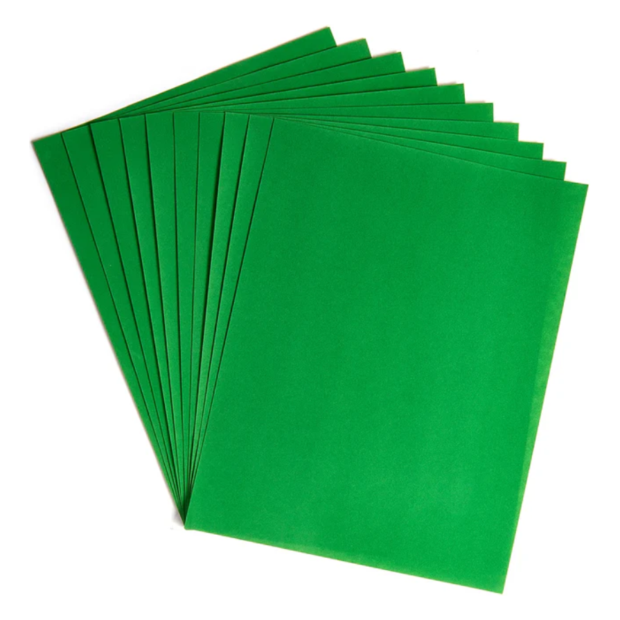 Velour Poster Board 20"x27" 1 Sheet (Green)