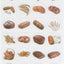 Bread Hamotzi Assortment Stickers (10 Sheets)