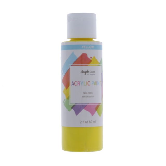 Acrylic Paint 2 oz (Yellow)