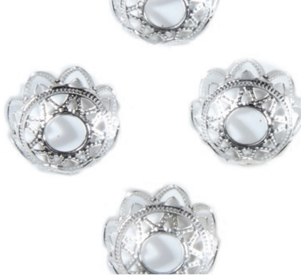 Silver Candle Base 45/pk (close out)
