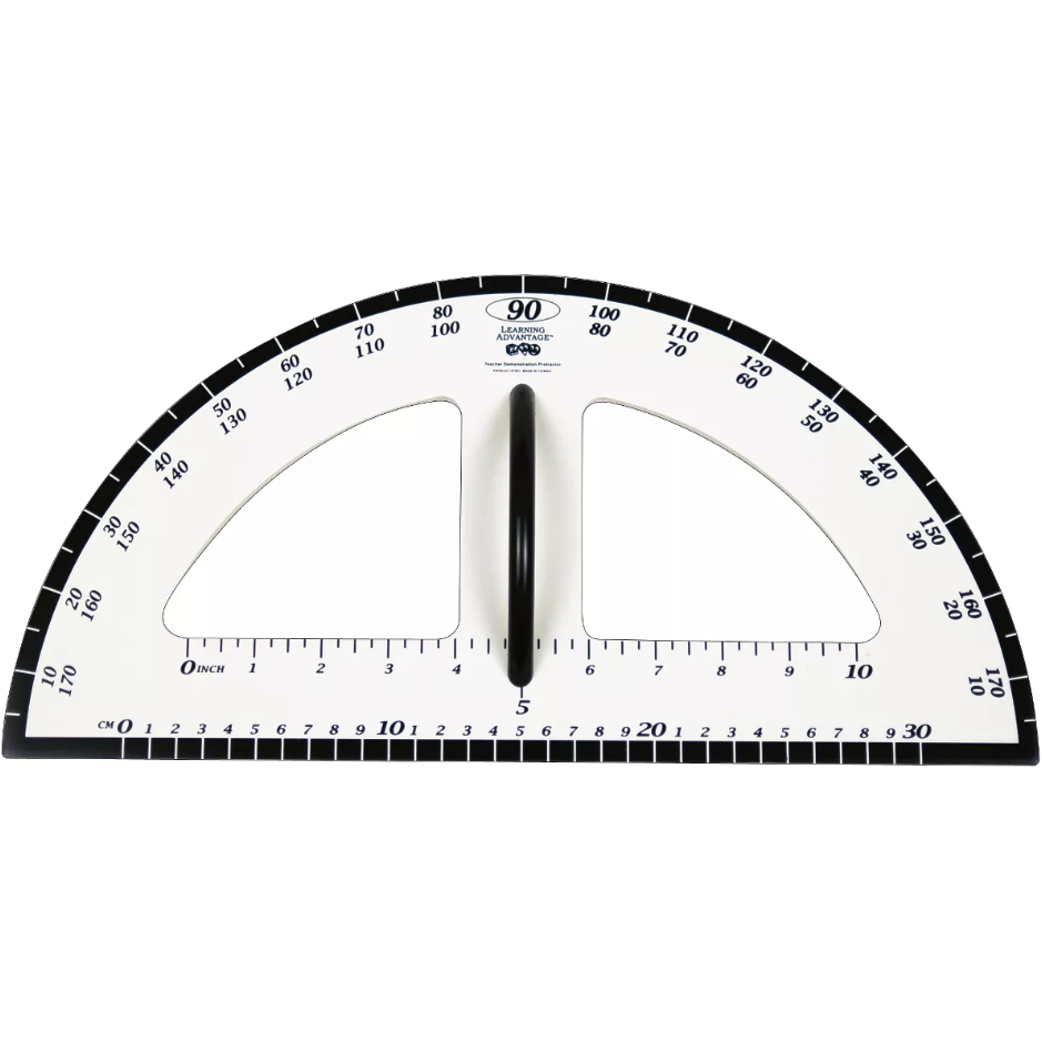 Dry Erase Magnetic Protractor