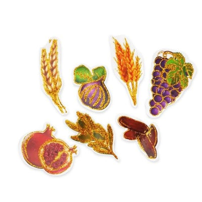Shivas Haminim Cutout w/glitter 20/pk