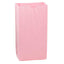 Craft Paper Bags (Small 4.5" x 2.5" x 8.5", Red, 100)
