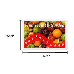 Laminating Pouches Key Card Size 2.25" x 3.75" 5 mil 100/pk