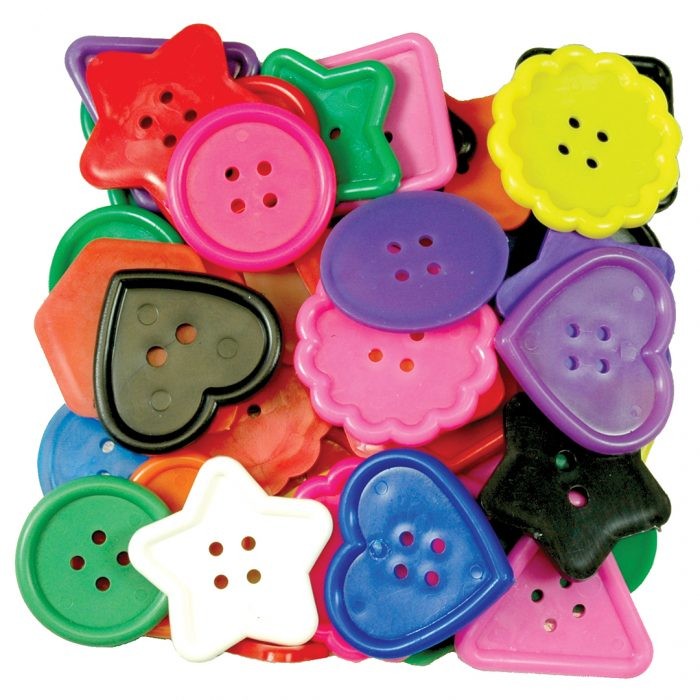 Really Big Buttons sized 2” x 2” 1 lb.