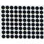 Color Coding Dot Sticker (Assorted Colors, 3/4", 25)