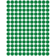 Color Coding Dot Stickers All 1/4" Green 10mm Color Print 32/pk