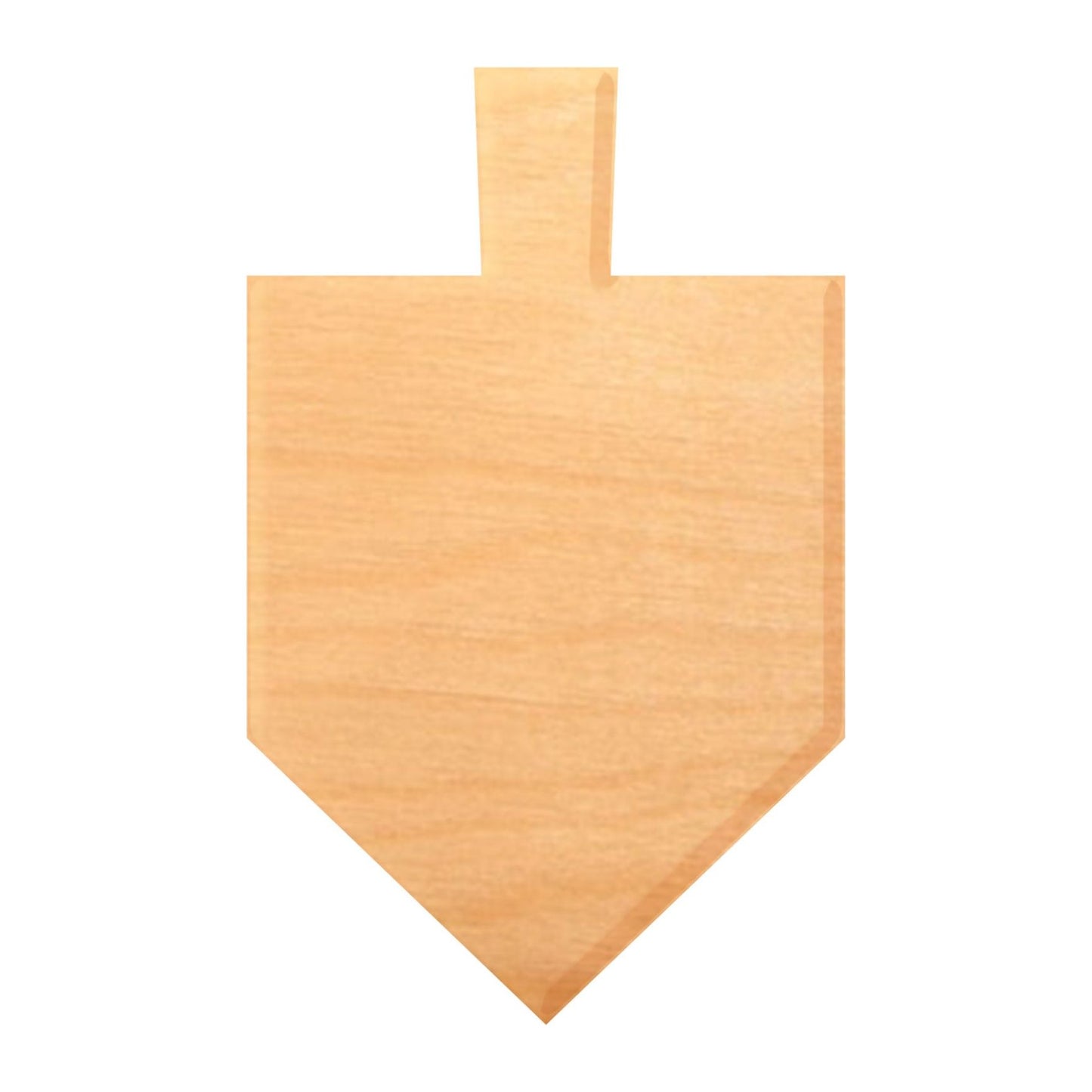 Dreidel Wood Cutout 1" 12/pk
