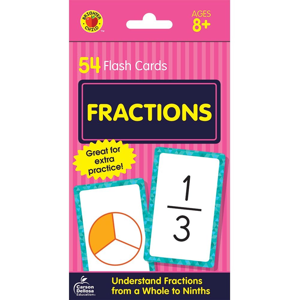 Fractions Flash Cards