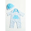 Outfit For 16" Doll (Blue)