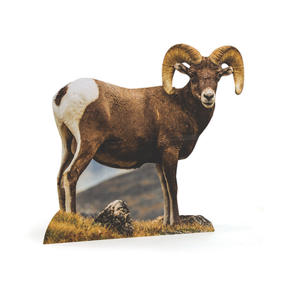 Bighorn Ram Cardboard Cutout Stand-Up 43 1/2" x 41" 1/pk (Discontinued)