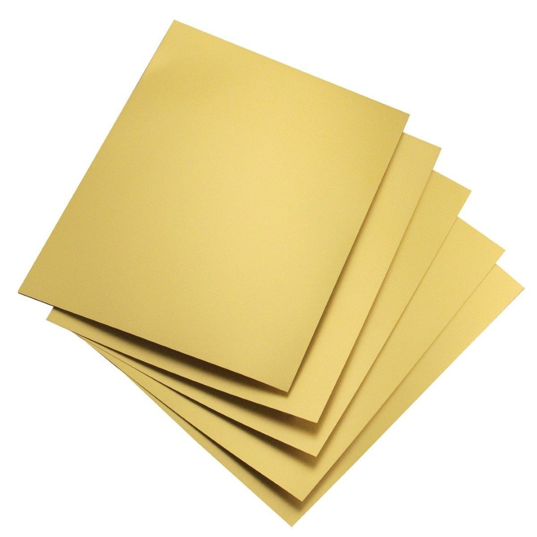 Metallic Foil Board (Gold, 8" X 11", 25/pk)