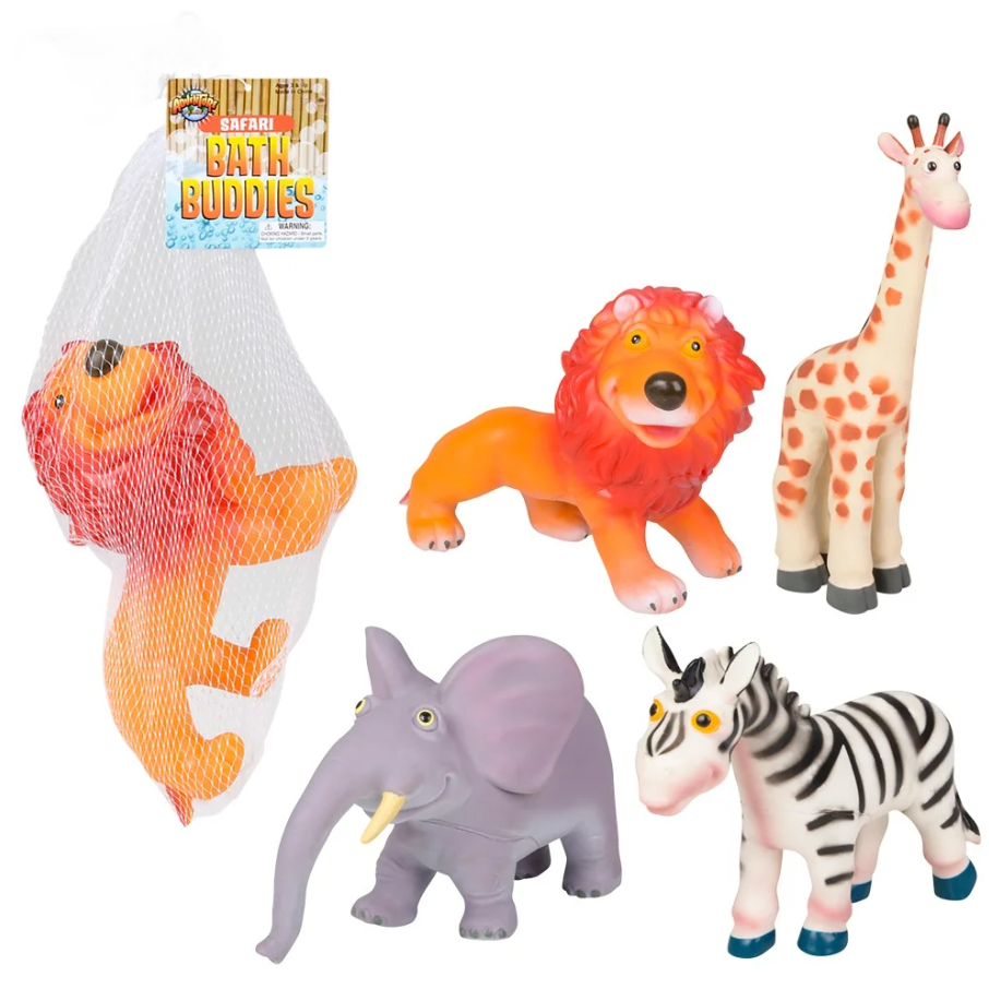 Safari Bath Buddies 6"-12" 1/pc